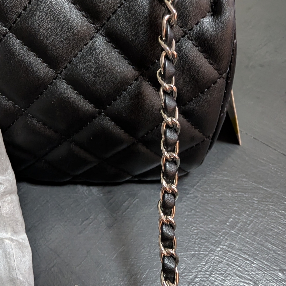 Christian Lacroix Black Quilted Mini Bag - Picture 3 of 7